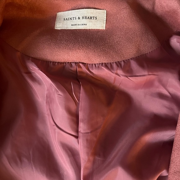 Blush Cropped Fridge Jacket - Picture 3 of 3